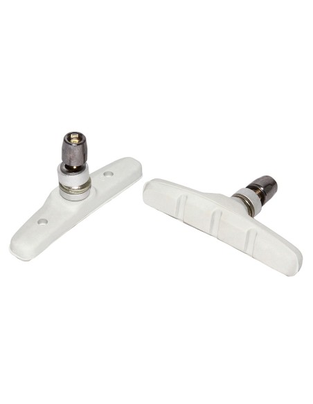 70mm Brake Shoes W/Nut White.